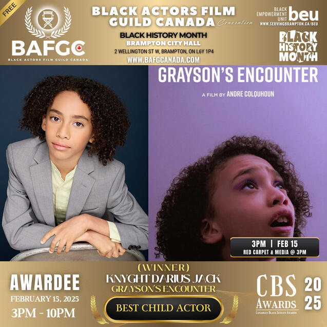 CBSA Best Child Actor